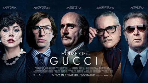 cast of the house gucci.